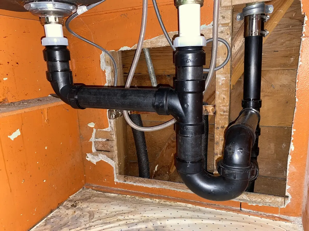 Professional Repiping Services equipment and tools on the job in Livingston